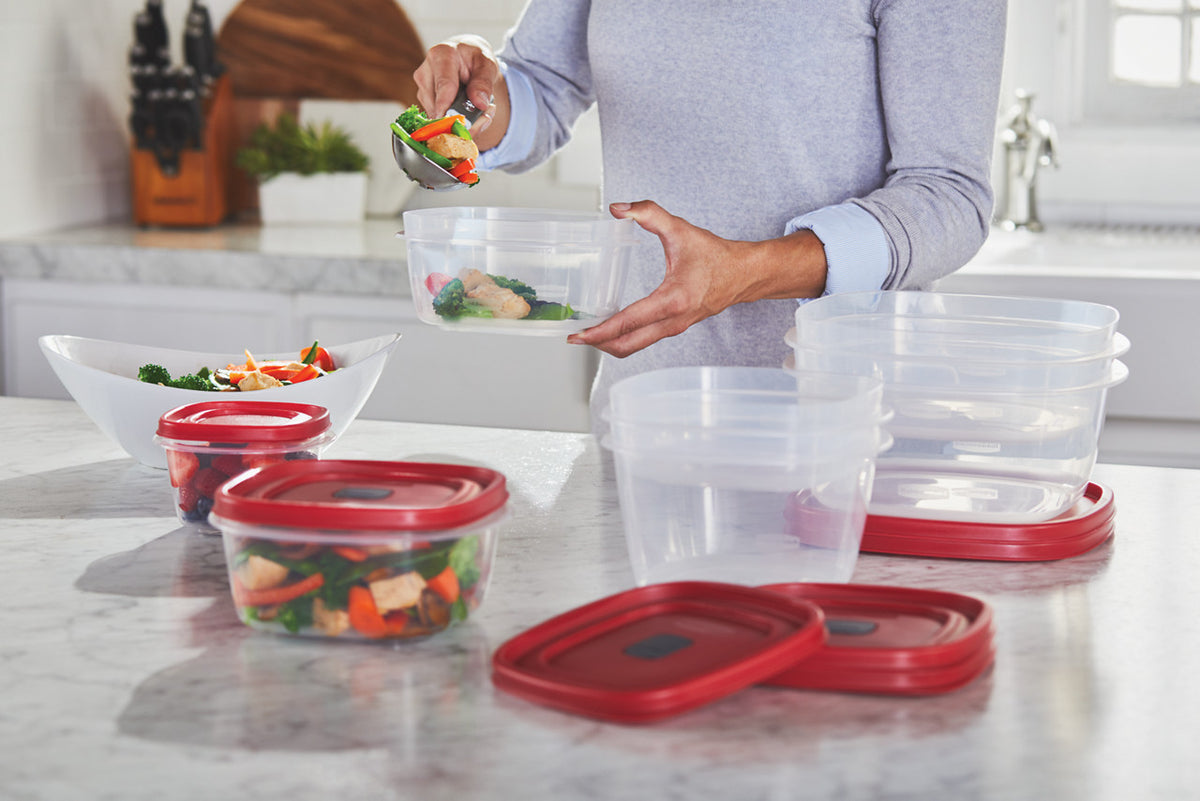 EasyFindLids™ Medium Food Storage Container, Square - US 06383