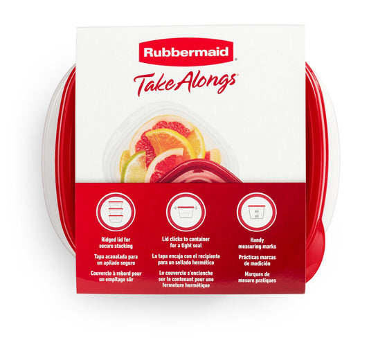 TakeAlongs® Small Square Food Storage Containers - US 04031
