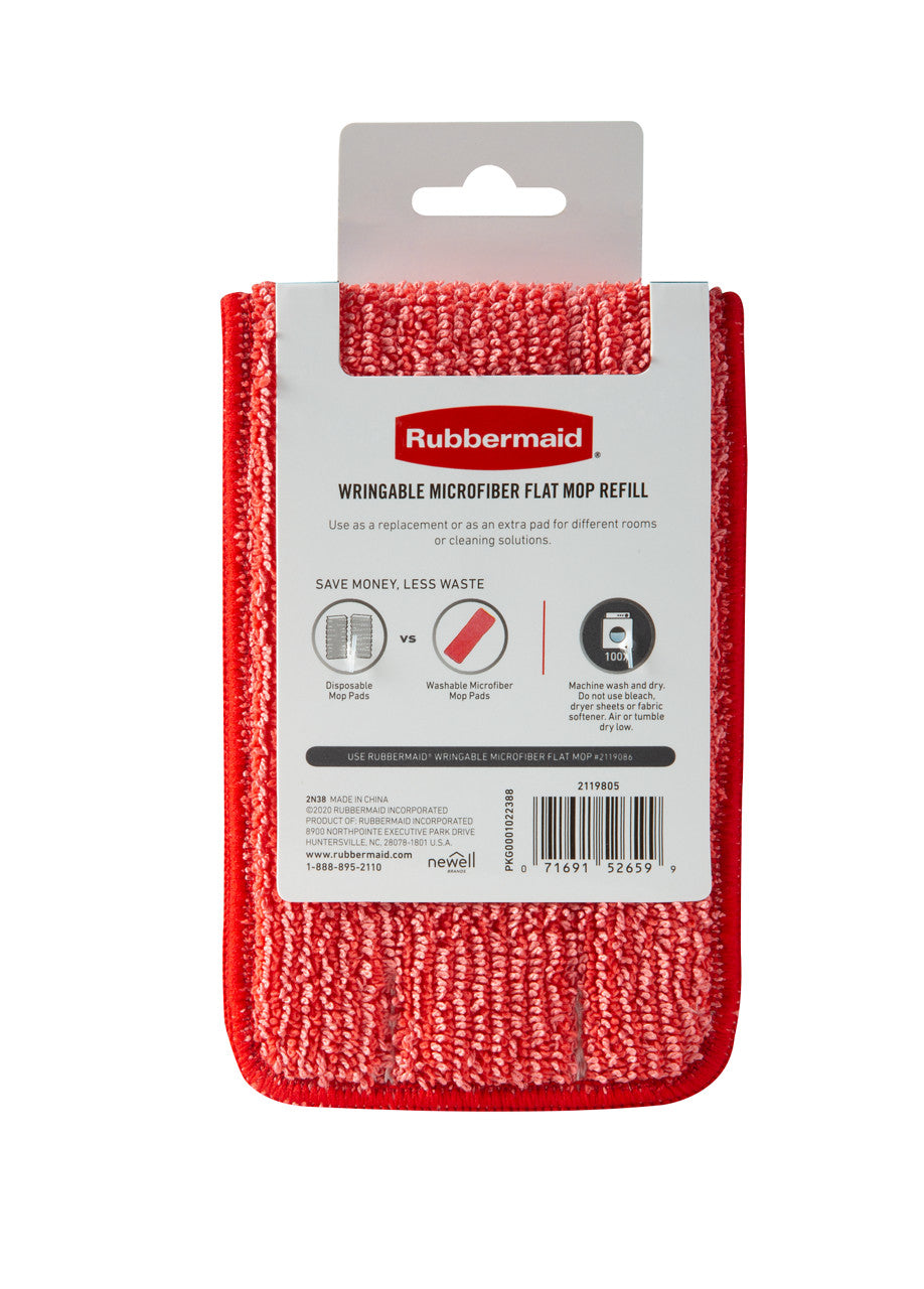 Microfiber Wringable Flat Mop Refill - US 00523