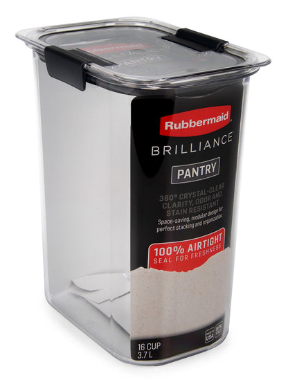 Brilliance™ Pantry Food Storage Container, 16 Cup, Clear - US 53523