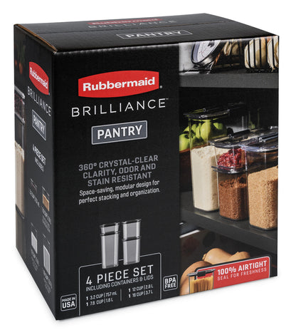 Brilliance™ Pantry Food Storage Container Set, Assorted Sizes - US 07766