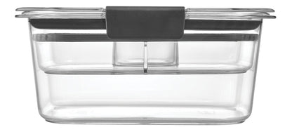 Brilliance™ Food Storage Salad Container, Medium Deep, 4.7 Cup, Clear - US 69484