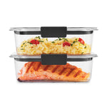 Brilliance™ Medium Food Storage Containers, Rectangle - US 07926