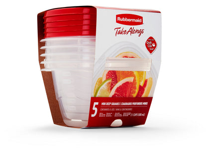 TakeAlongs® Small Square Food Storage Containers - US 04031