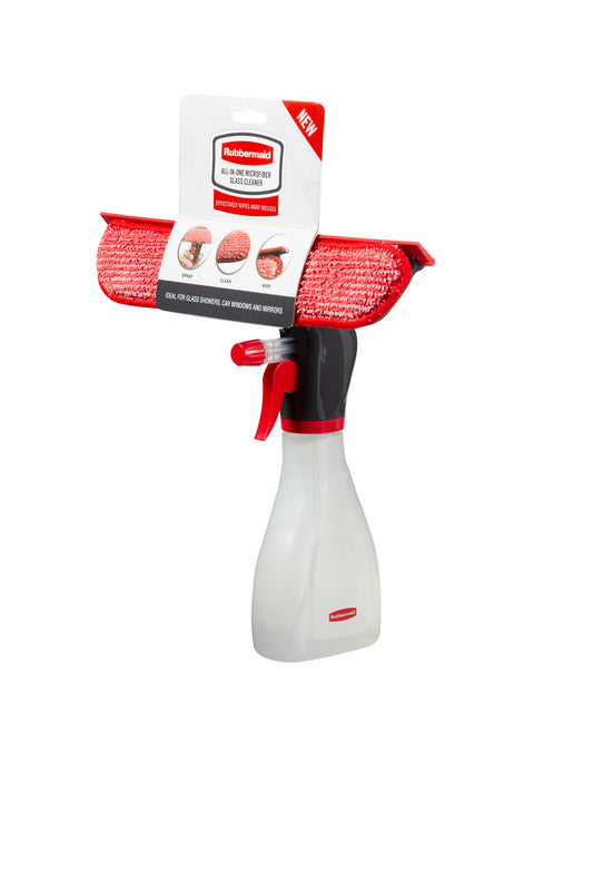 Spray Bottle with Microfiber Pad and Squeegee - US 87290