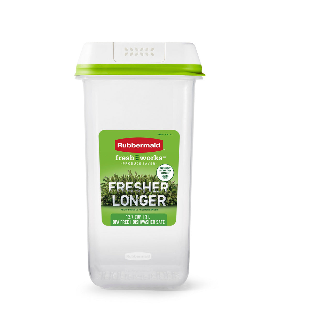 FreshWorks® Produce Saver, Medium Produce Storage Container, Square - US 78893