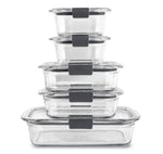 Brilliance™ Glass Food Storage Container Set - US 49508