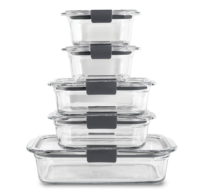 Brilliance™ Glass Food Storage Container Set - US 49508