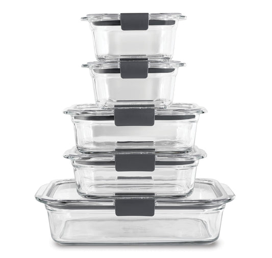 Brilliance™ Glass Food Storage Container Set - US 49508