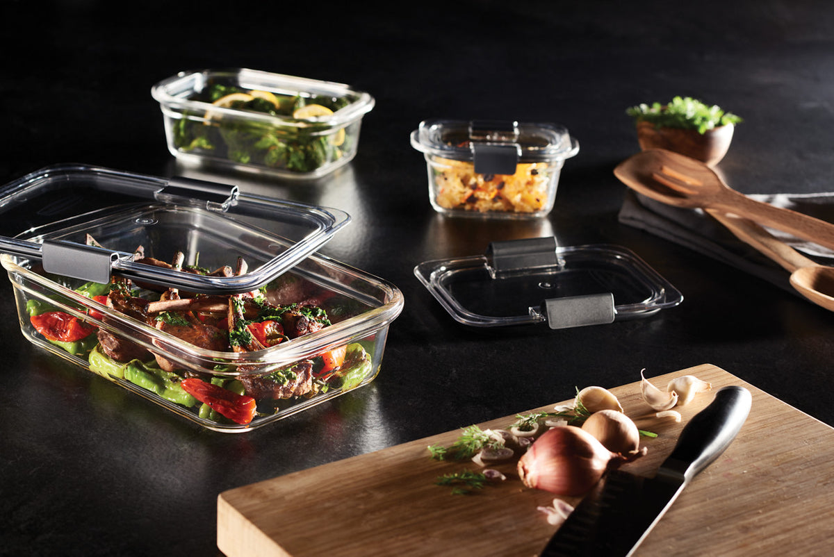 Brilliance™ Glass Food Storage Container Set - US 49508