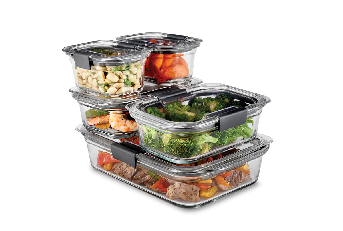 Brilliance™ Glass Food Storage Container Set - US 49508