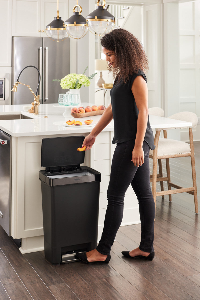 Premier® Series IV Step-On Trash Can - US 48177