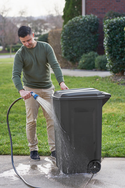 Roughneck™ Vented Wheeled Trash Can - US 75667