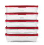 EasyFindLids™ Medium Food Storage Containers, Rectangle - US 05430