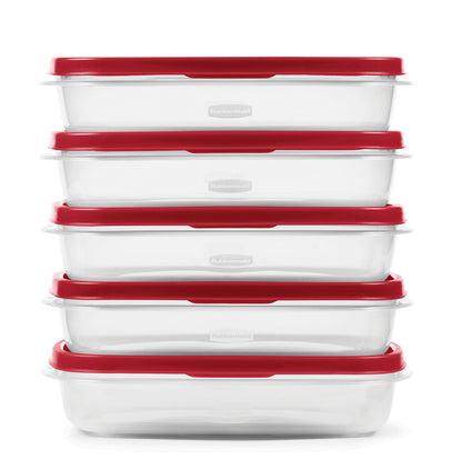 EasyFindLids™ Medium Food Storage Containers, Rectangle - US 05430