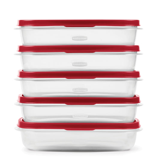 EasyFindLids™ Medium Food Storage Containers, Rectangle - US 05430