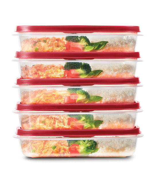 EasyFindLids™ Medium Food Storage Containers, Rectangle - US 05430