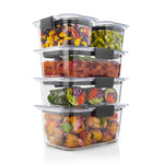 Rubbermaid Brilliance® 10-Piece Set, Leak-Proof and Clear Food Storage Containers - US 11265