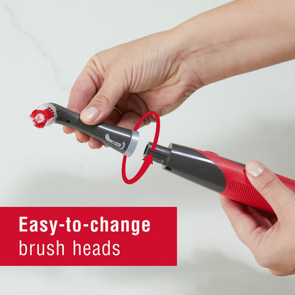 Power Scrubber with 1 All-Purpose Scrubbing Head and 1 Grout Scrubbing Head - US 40238