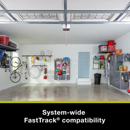 FastTrack Overhead Garage Storage System Double Platform, Garage Organization Storage Cabinets, Garage Cabinet, Garage Wall Organizer, 3FT x 8FT - US 20136