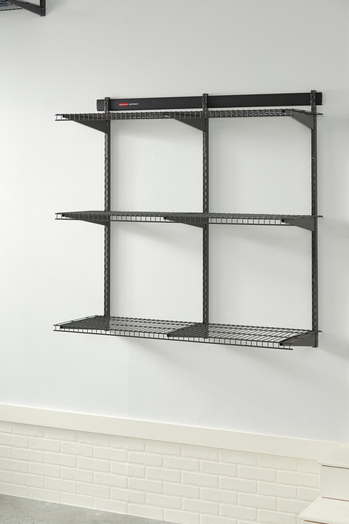 FastTrack® Rail Garage Shelf Bracket with Speed Clips - US 55204