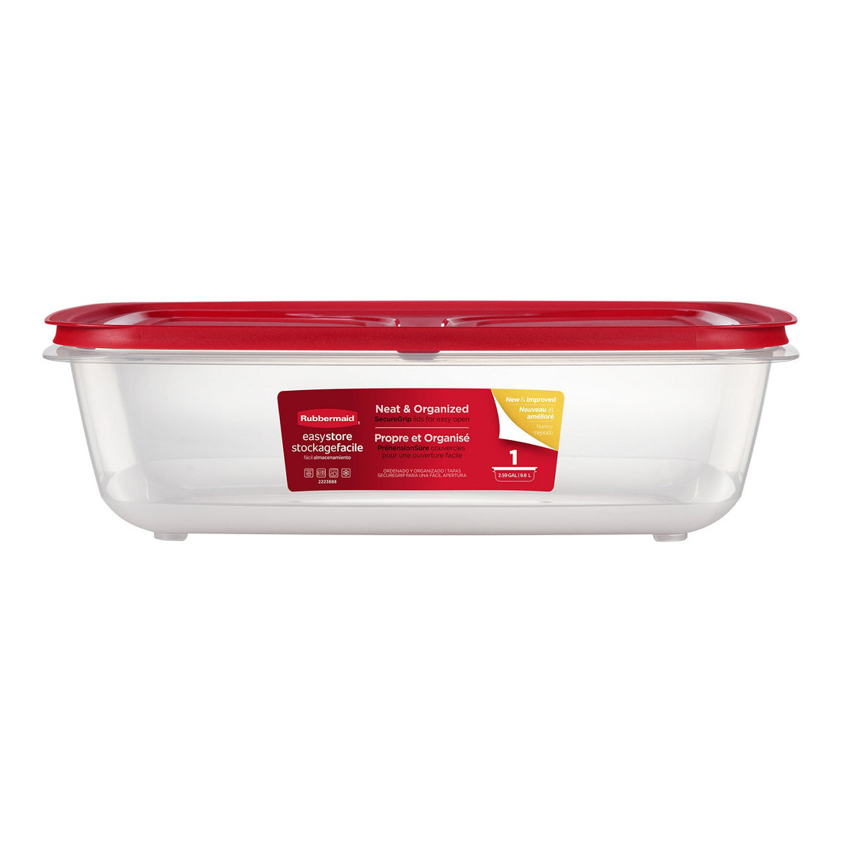 EasyStore Food Storage Container, X-Large Rectangle - US 94582