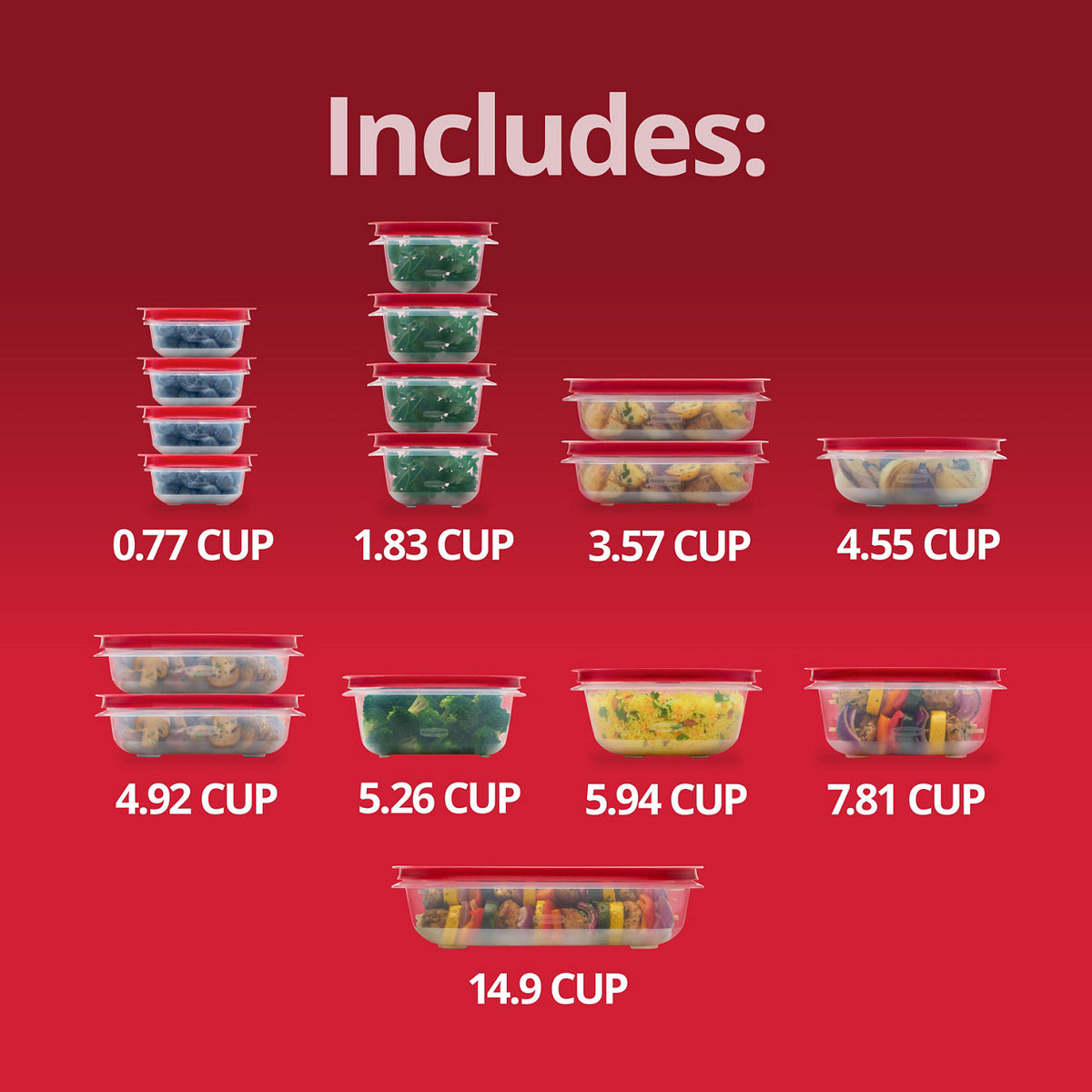 EasyStore Food Storage Container Set - US 84446