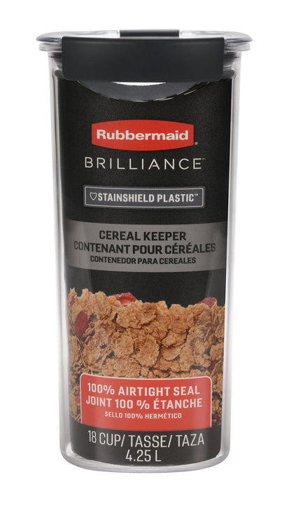 Brilliance™ Pantry Cereal Keeper, 18-Cup Airtight Cereal Container - US 31166