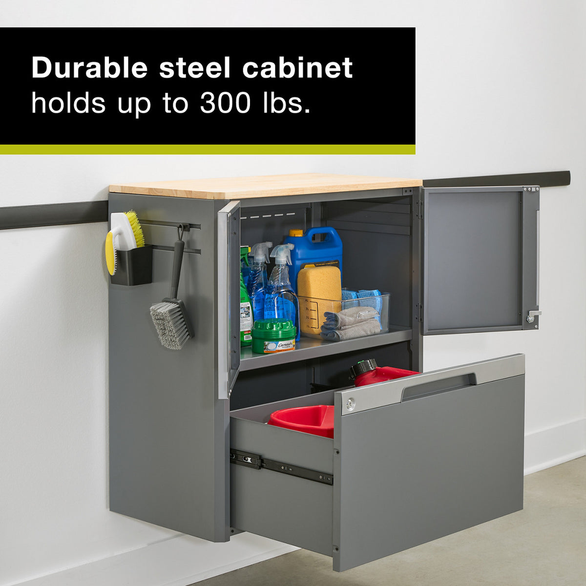 FastTrack® 2-Door + Drawer Base Cabinet - US 22095