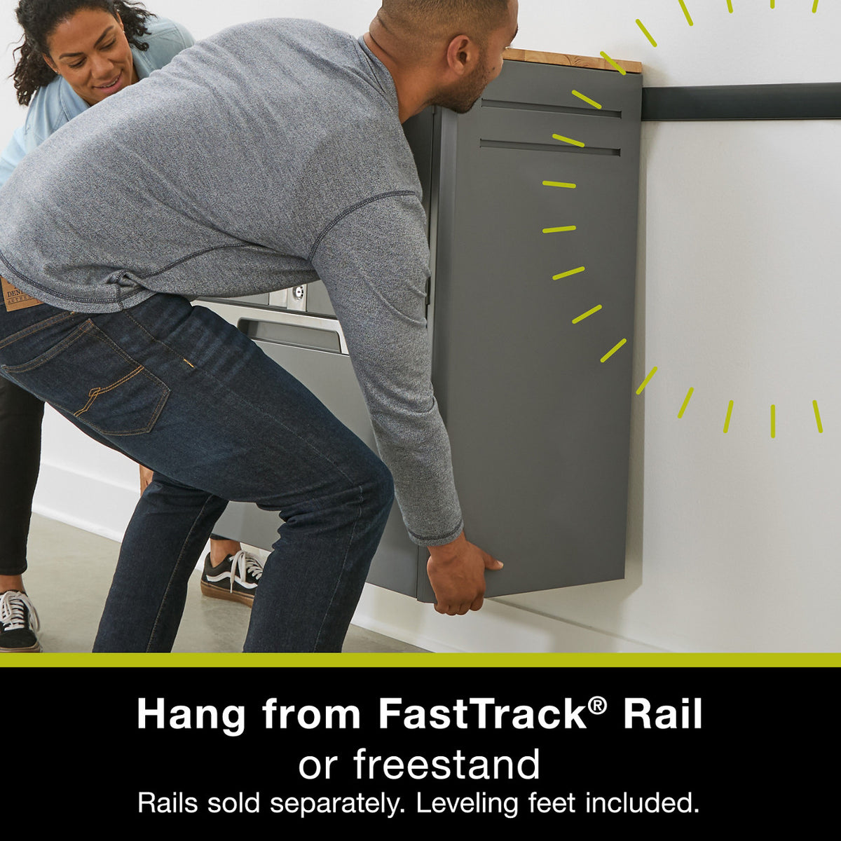 FastTrack® 2-Door + Drawer Base Cabinet - US 22095