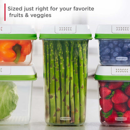 FreshWorks® Produce Saver, Medium Produce Storage Container, Square - US 78893