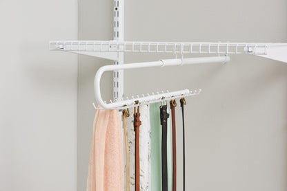 Configurations™ Closet Tie & Belt Rack Organizer with 30-Hooks - US 02759
