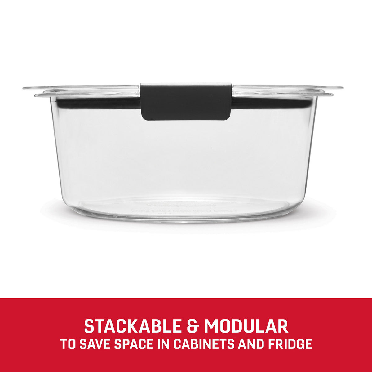Rubbermaid Brilliance® Round Leak Proof Food Storage Container, 6.97 cup - US 15754
