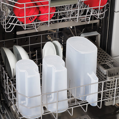 Compact Pitcher, Plastic Pitcher with Lid - US 62381