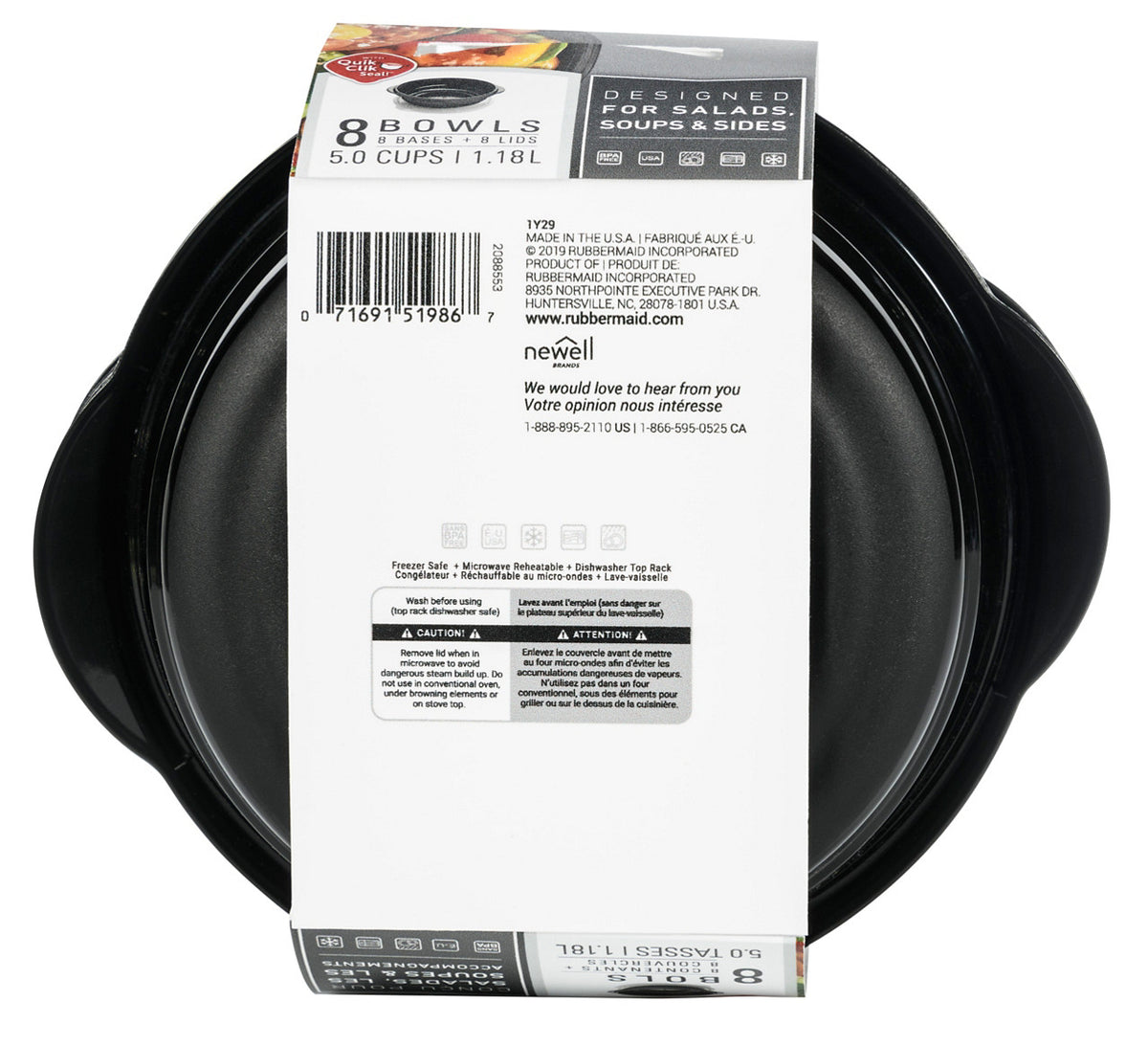 TakeAlongs® Food Storage 5 Cup Containers, Meal Prep - US 92021